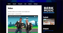 Desktop Screenshot of doubledjs.nl